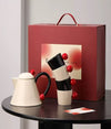 Mug-nificient Designs (Set of 4 cups & 1 Kettle)