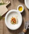 Pottery Loft (Serving Plate with Side dip)