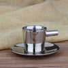 Drinkalo (Set of 2) Espresso mugs with plate