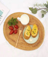 Rattan Retreat (Set of 2 place mats)