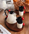Mug-nificient Designs (Set of 4 cups & 1 Kettle)