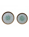 Natural Rattan (Set of 2 serving trays)