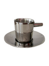 Drinkalo (Set of 2) Espresso mugs with plate